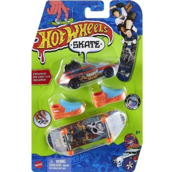 Hot Wheels Skate Deskorolka + buty + auto HNG55